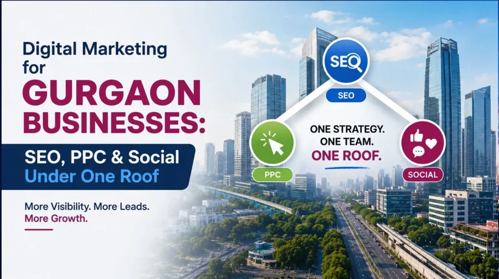 Digital Marketing for Gurgaon Businesses: SEO, PPC & Social Under One Roof