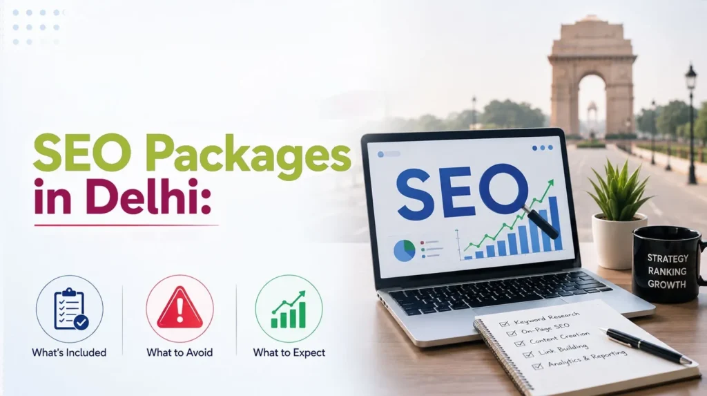 SEO Packages in Delhi: What’s Included, What to Avoid & What to Expect