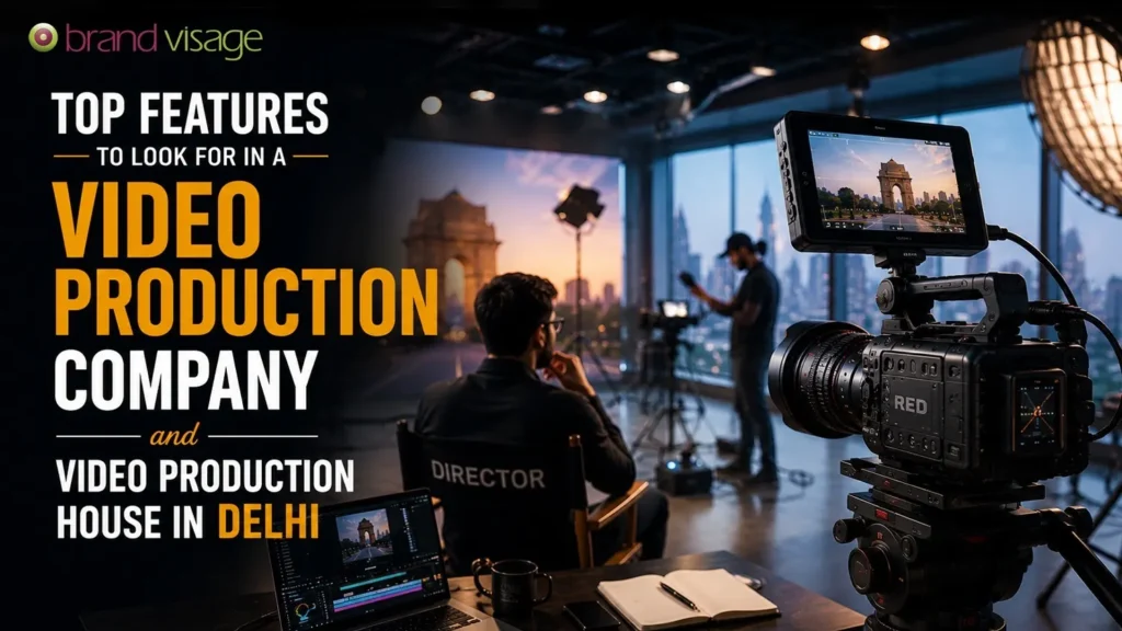 Top Features to Look for in a Video Production Company and Video Production House in Delhi